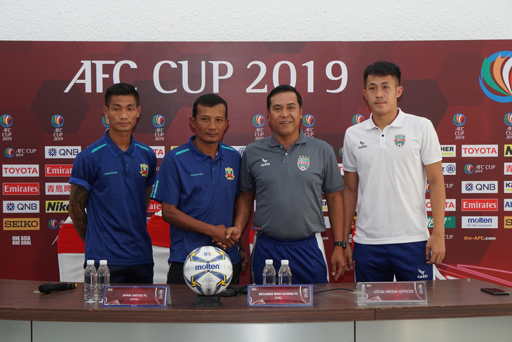 Tiền đạo U23 VN Tiến Linh có thể ra sân trong trận B.Bình Dương - Shan United - Ảnh 1.