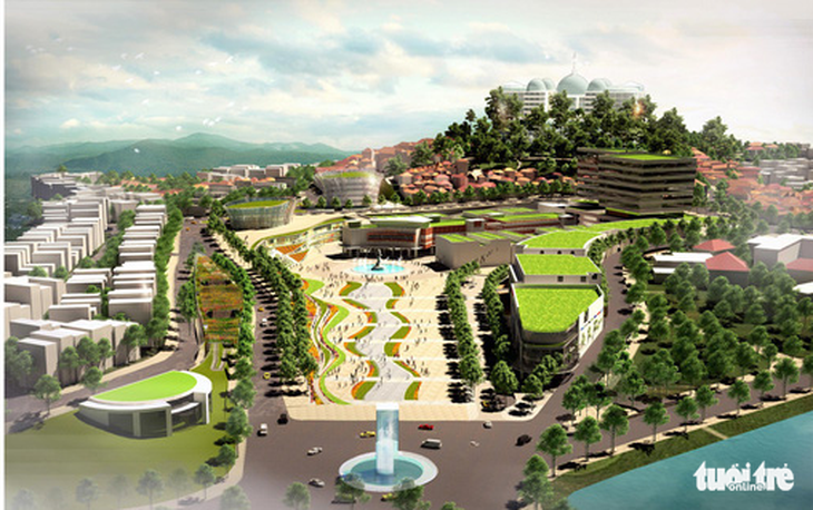 77 kiến trúc sư gửi kiến nghị đánh giá lại quy hoạch trung tâm Hòa Bình - Đà Lạt - Ảnh 2.