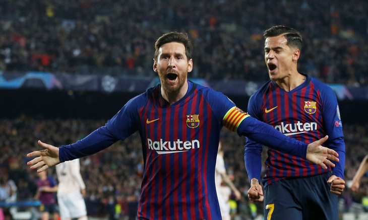 Messi lập cú đúp, Barca chấm dứt giấc mơ Champions League của MU - Ảnh 1.