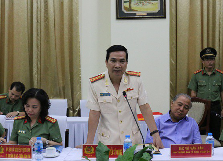 Đại tá Nguyễn Sỹ Quang làm phó giám đốc Công an TP.HCM - Ảnh 2.