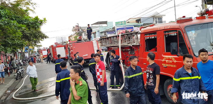 Cháy tiệm xe đạp điện ở Huế, 3 người thiệt mạng - Ảnh 2.