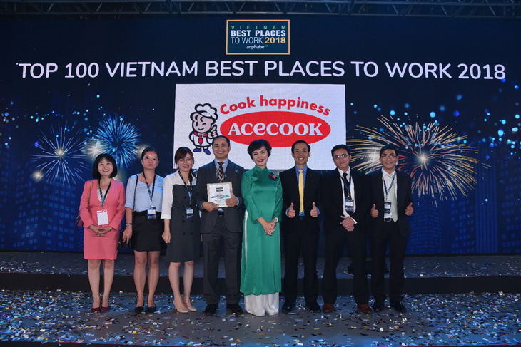 Acecook Việt Nam xếp vị trí thứ 25 trong Khảo sát Nơi làm việc tốt nhất Việt Nam 2018 - Ảnh 1.