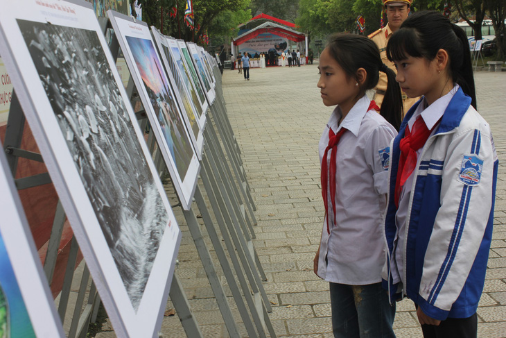 ‘Biển, đảo quê hương’ giữa lòng cố đô Hoa Lư - Ảnh 4.