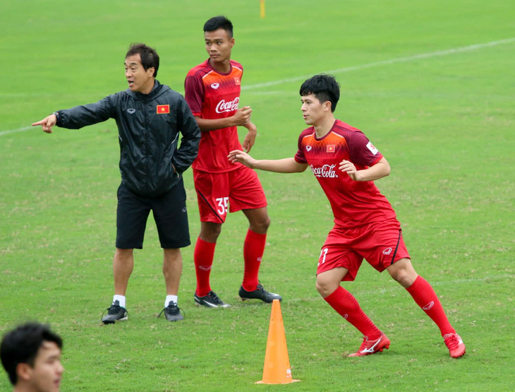 Tuyển U23 Việt Nam đá giao hữu với U23 Myanmar - Ảnh 1.