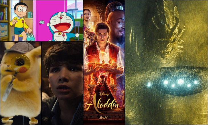 Doremon, Pikachu, Aladdin... đồng loạt trở lại khởi động mùa phim hè - Ảnh 1.