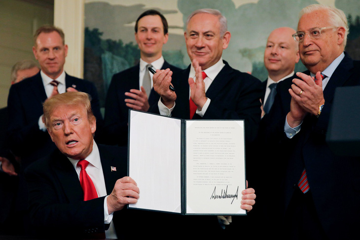 Đặt tên Donald Trump cho khu định cư Do Thái trên cao nguyên Golan - Ảnh 2.
