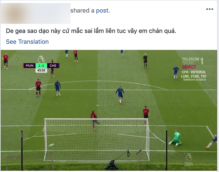 CĐV M.U hết kiên nhẫn với De Gea - Ảnh 2.