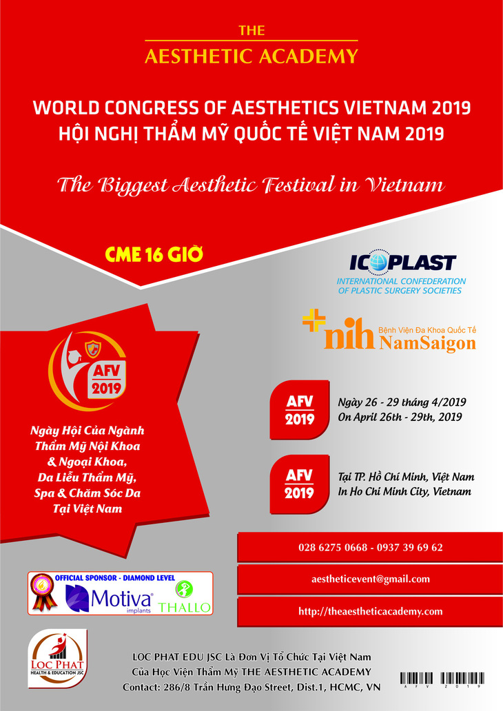 Đại Hội Thẩm Mỹ Quốc Tế Việt Nam 2019 - Ảnh 2.