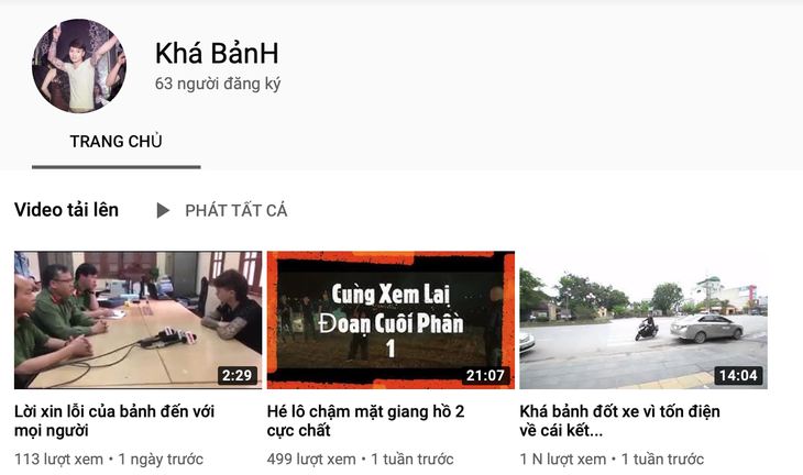 Giang hồ chém gió kiếm tiền tỉ, xu hướng YouTuber Việt? - Ảnh 2.