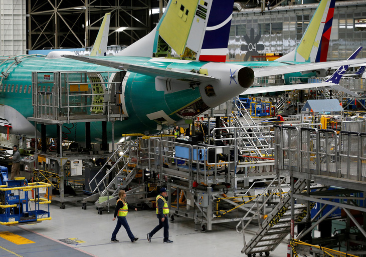 Boeing cắt giảm sản xuất gần 20% số lượng 737 MAX hàng tháng - Ảnh 1.