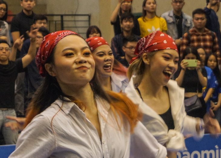 Sôi động nhảy đối kháng tại chung kết Giải thể thao sinh viên Việt Nam - Ảnh 5.
