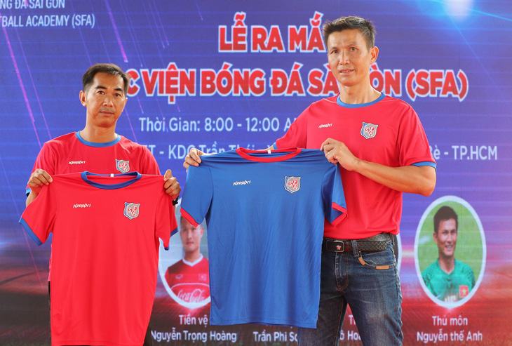 Cựu tuyển thủ Nguyễn Thế Anh mở Học viện Bóng đá Sài Gòn - Ảnh 1.