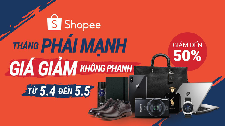 Shopee ưu đãi đặc biệt lên đến 50% dành riêng cho phái mạnh - Ảnh 1.