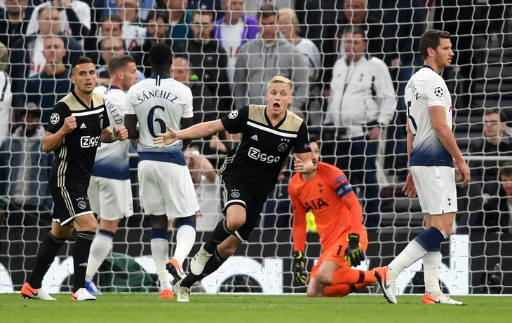 Đá bại Tottenham, Ajax rộng cửa vào chung kết Champions League - Ảnh 2.