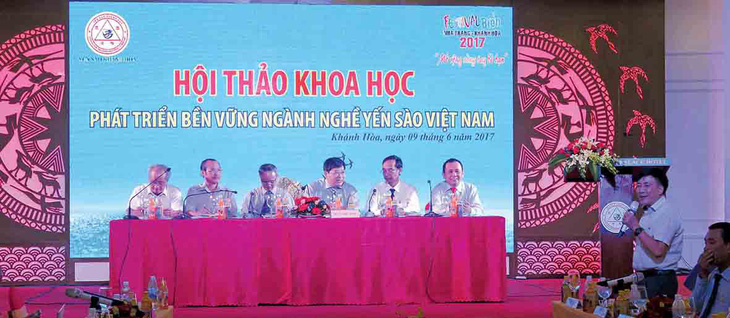 Hội thảo khoa học “Phát triển bền vững nghề nuôi chim yến tại Việt Nam” - Ảnh 1.