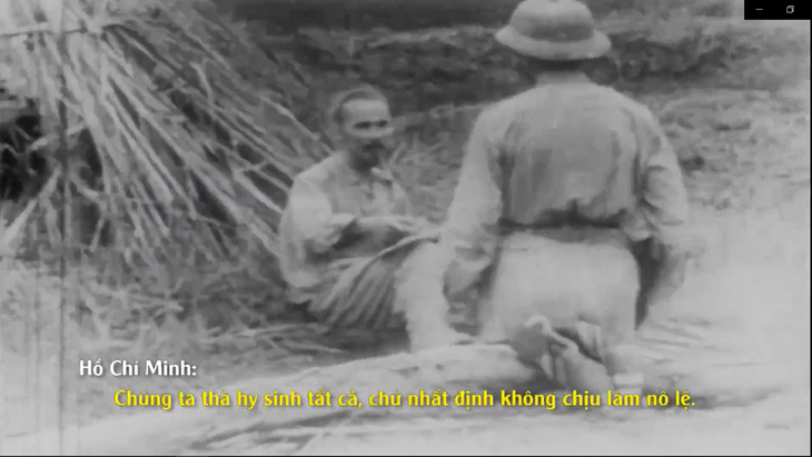 Lần đầu công chiếu những thước phim quý của Pháp về Chủ tịch Hồ Chí Minh - Ảnh 4.