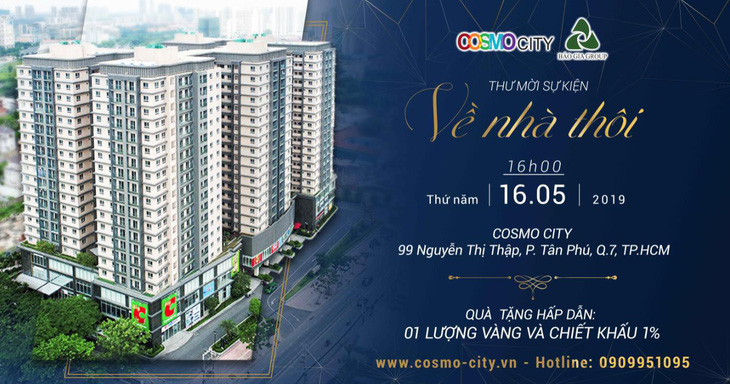 Lý do khách hàng chọn mua căn hộ Cosmo City - Ảnh 3.