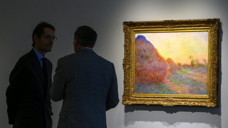 Tranh Monet được bán với giá kỷ lục 110,7 triệu USD - Ảnh 1.