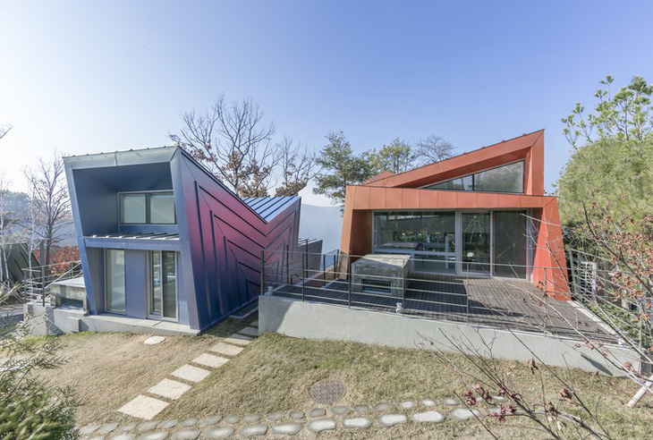Kiến trúc lạ mắt của khu nhà ở đầy màu sắc tại Hàn Quốc - Ảnh 3.