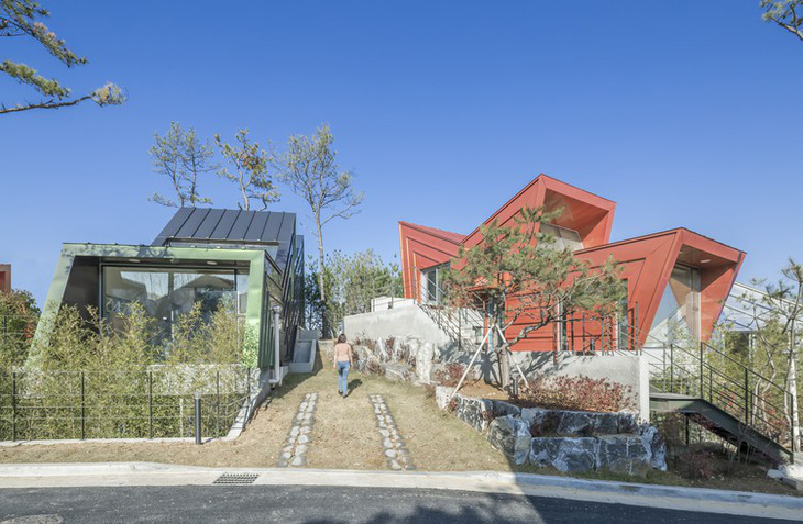 Kiến trúc lạ mắt của khu nhà ở đầy màu sắc tại Hàn Quốc - Ảnh 6.