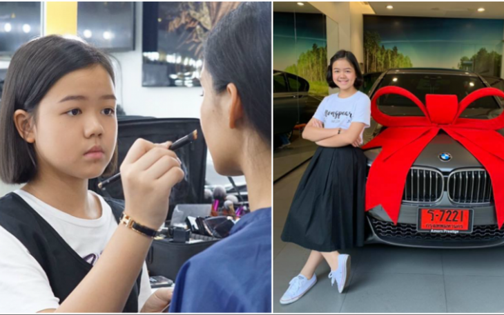 YouTuber 12 tuổi ở Thái Lan kiếm tiền 