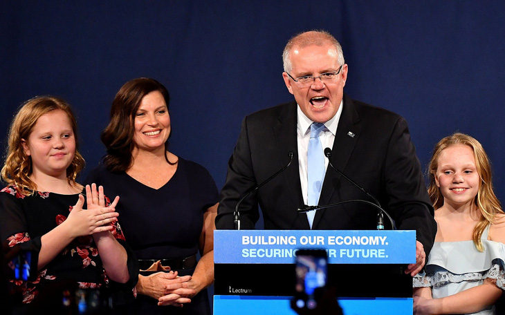 Bầu cử Úc: thắng lợi 