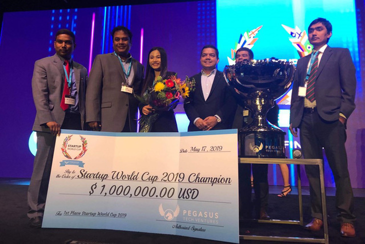 Startup Việt lần đầu giành giải thưởng triệu đô ở đấu trường quốc tế - Ảnh 1.
