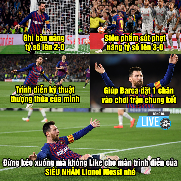 Cộng đồng mạng tung hô Messi, dìm hàng Salah - Ảnh 8.