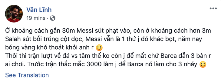 Cộng đồng mạng tung hô Messi, dìm hàng Salah - Ảnh 4.