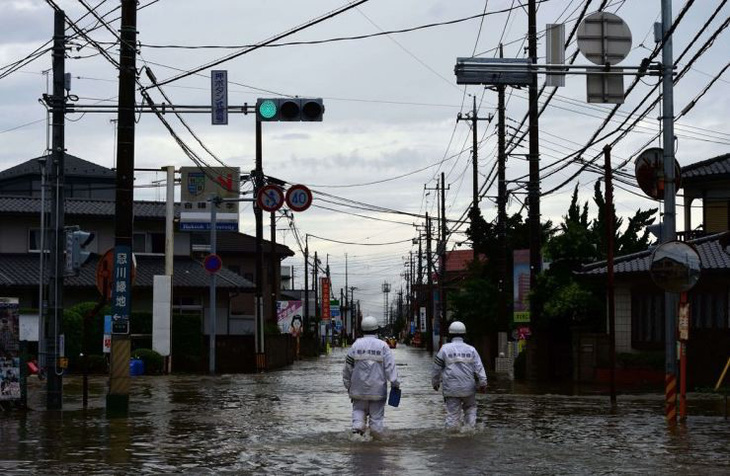 Nhật Bản phát triển hệ thống dự báo ngập do mưa - Ảnh 1.