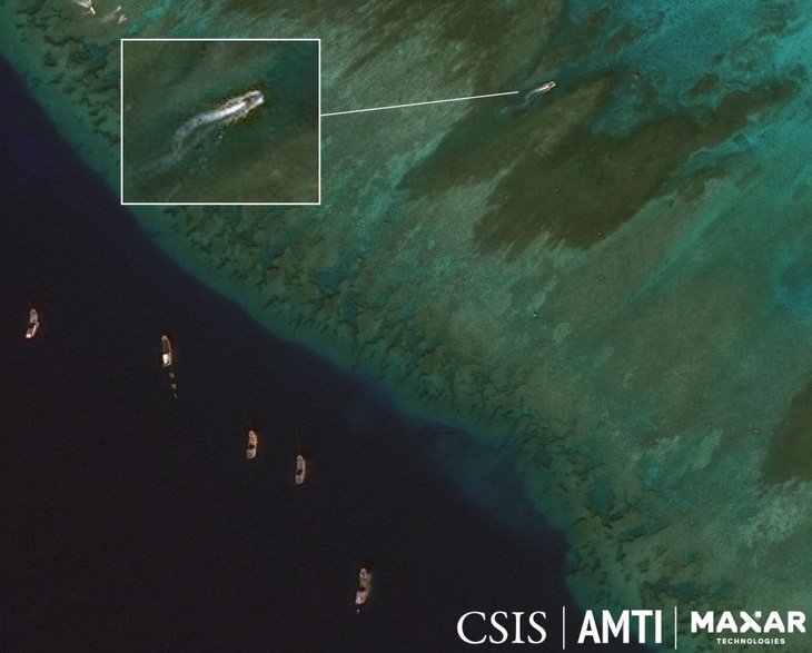 Đội tàu tàn phá của Trung Quốc đã tràn xuống Biển Đông - Ảnh 1.
