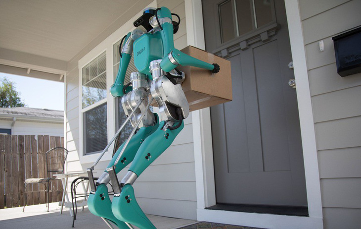 Khó tin: robot đi giao hàng hệt như người - Ảnh 3.