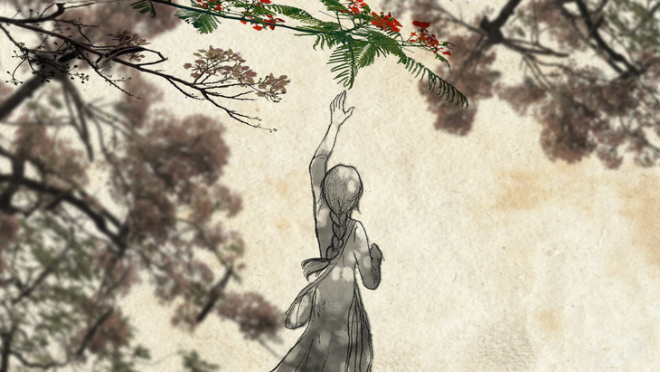 Con gái Tạ Minh Tâm vẽ hoạt họa MV Mùa hạ cuối cùng cho Đức Tuấn - Ảnh 1.