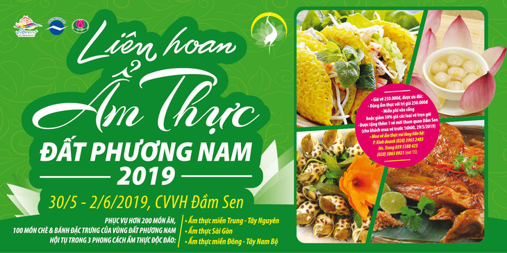Liên hoan ẩm thực hot nhất mùa hè 2019 tại Đầm Sen - Ảnh 1.