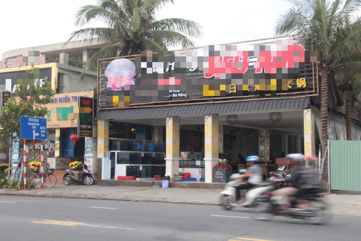 17 nhà hàng, quán ăn ven biển Đà Nẵng tồn tại nhiều năm không phép - Ảnh 2.