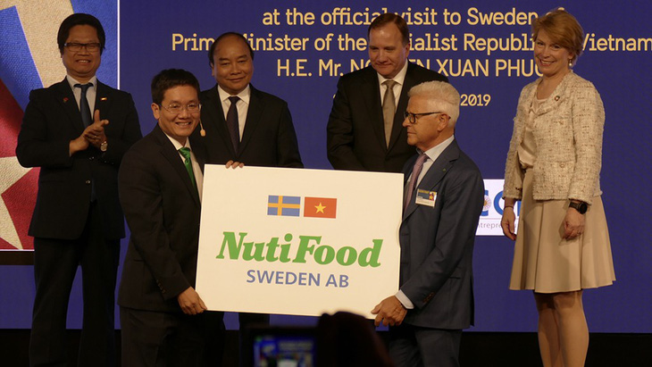 Nhà máy sữa Nutifood Sweden AB tại Thụy Điển chính thức hoạt động - Ảnh 1.