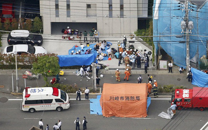 Tấn công dao kinh hoàng tại Nhật, hàng chục học sinh tiểu học thương vong