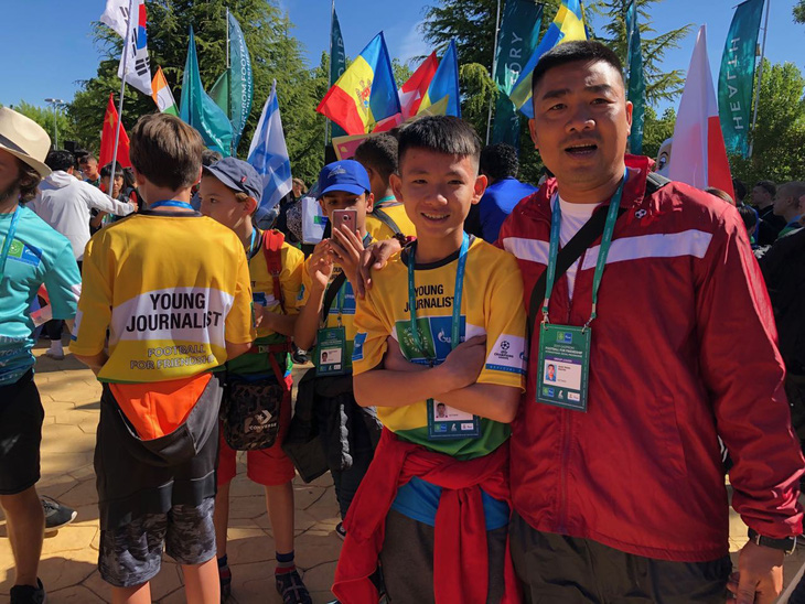Cờ Việt Nam tung bay ở World Cup trẻ em 2019 - Ảnh 5.