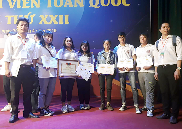 Sinh viên Duy Tân giành nhiều giải tại Olympic sinh viên toàn quốc 2019 - Ảnh 1.