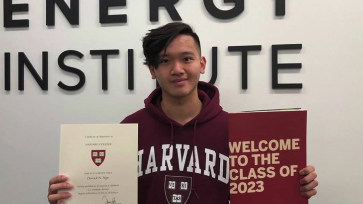 Ngưỡng mộ học sinh gốc Việt vô gia cư được nhận vào Harvard - Ảnh 1.