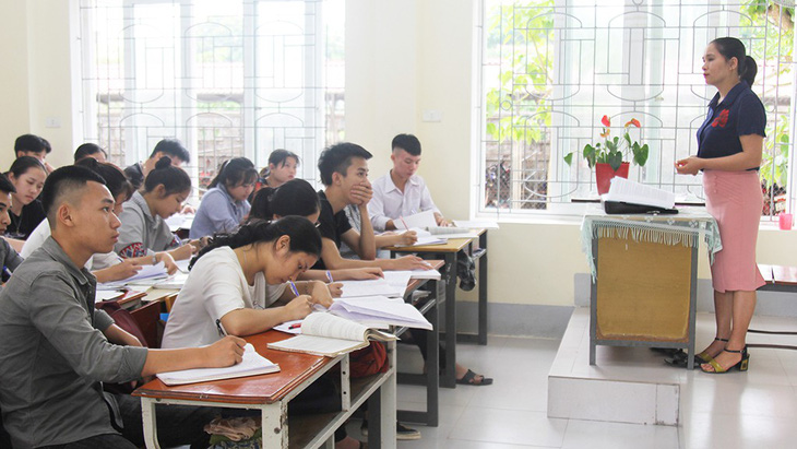 Cả lớp 38 em chỉ có 1 học sinh xét tuyển đại học - Ảnh 1.