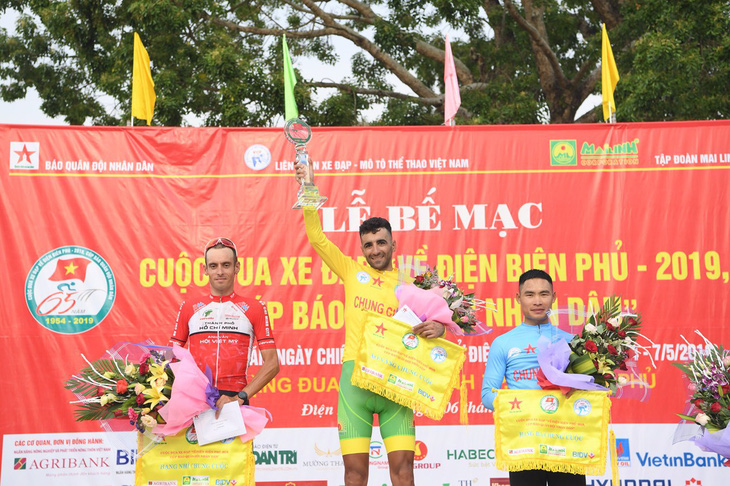 Mirsamad Pourseyed giành áo vàng cuộc đua xe đạp Về Điện Biên Phủ 2019 - Ảnh 1.