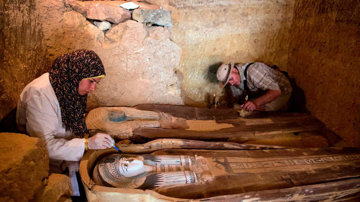 Mở lăng mộ 4.500 tuổi của quan chức cấp cao Ai Cập cổ đại - Ảnh 2.