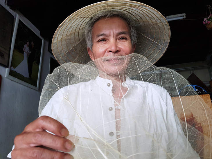 Bàn tay tài hoa làm nên thương hiệu nón lá bàng - Ảnh 3.