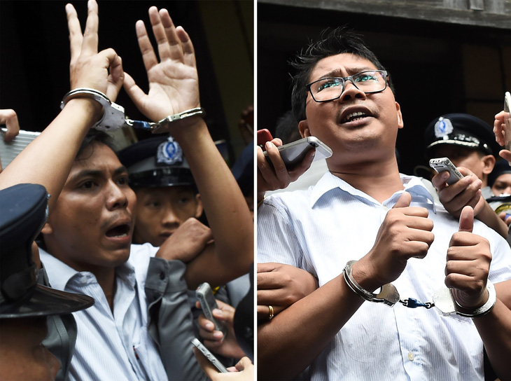 Myanmar ân xá hơn 6.500 tù nhân, có 2 phóng viên của Reuters - Ảnh 1.