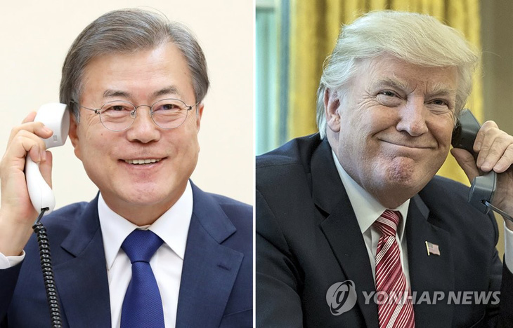 Ông Trump ủng hộ Hàn Quốc viện trợ nhân đạo cho Triều Tiên - Ảnh 1.