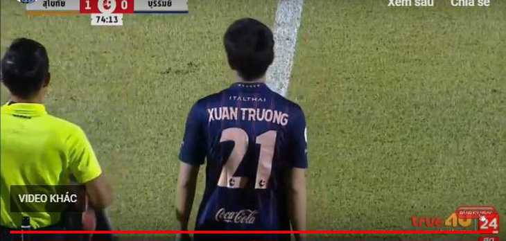 Vào sân phút 75, Xuân Trường góp sức giúp Buriram United giành 1 điểm - Ảnh 1.