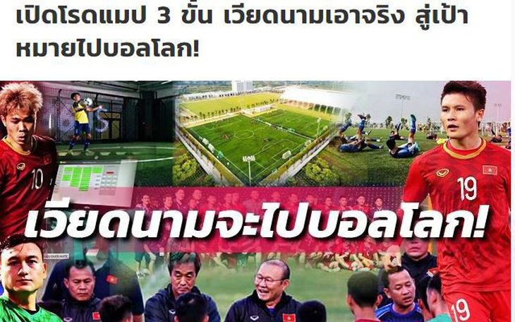 Báo Thái Lan: 3 bước giúp bóng đá Việt Nam vươn mình ra biển lớn