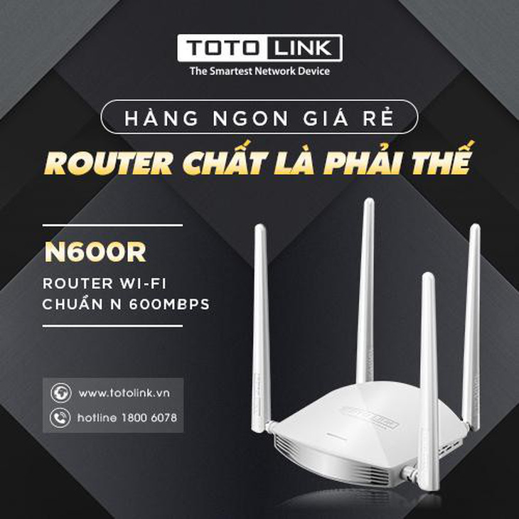 TOTOLINK N600R - sự lựa chọn thông minh cho wifi gia đình bạn - Ảnh 3.