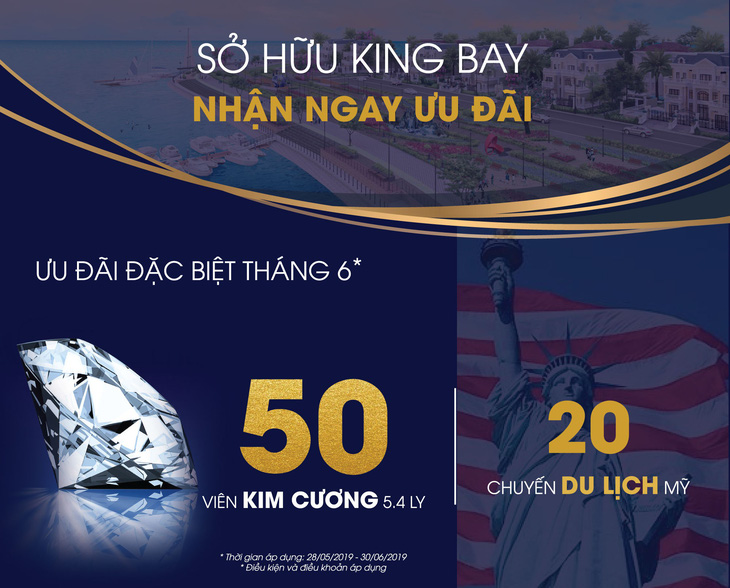 Sở hữu King Bay - nhận ngay 50 viên kim cương 5.4 ly - Ảnh 1.